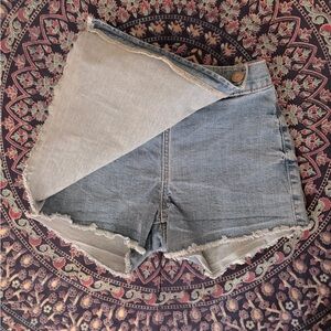 Abercrombie & Fitch Blue Jean Skort